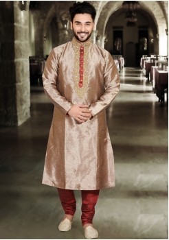 GOLD MENS KURTA SET